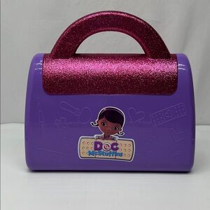 Doc Mcstuffins Purple and Pink Glitter Medical Bag
